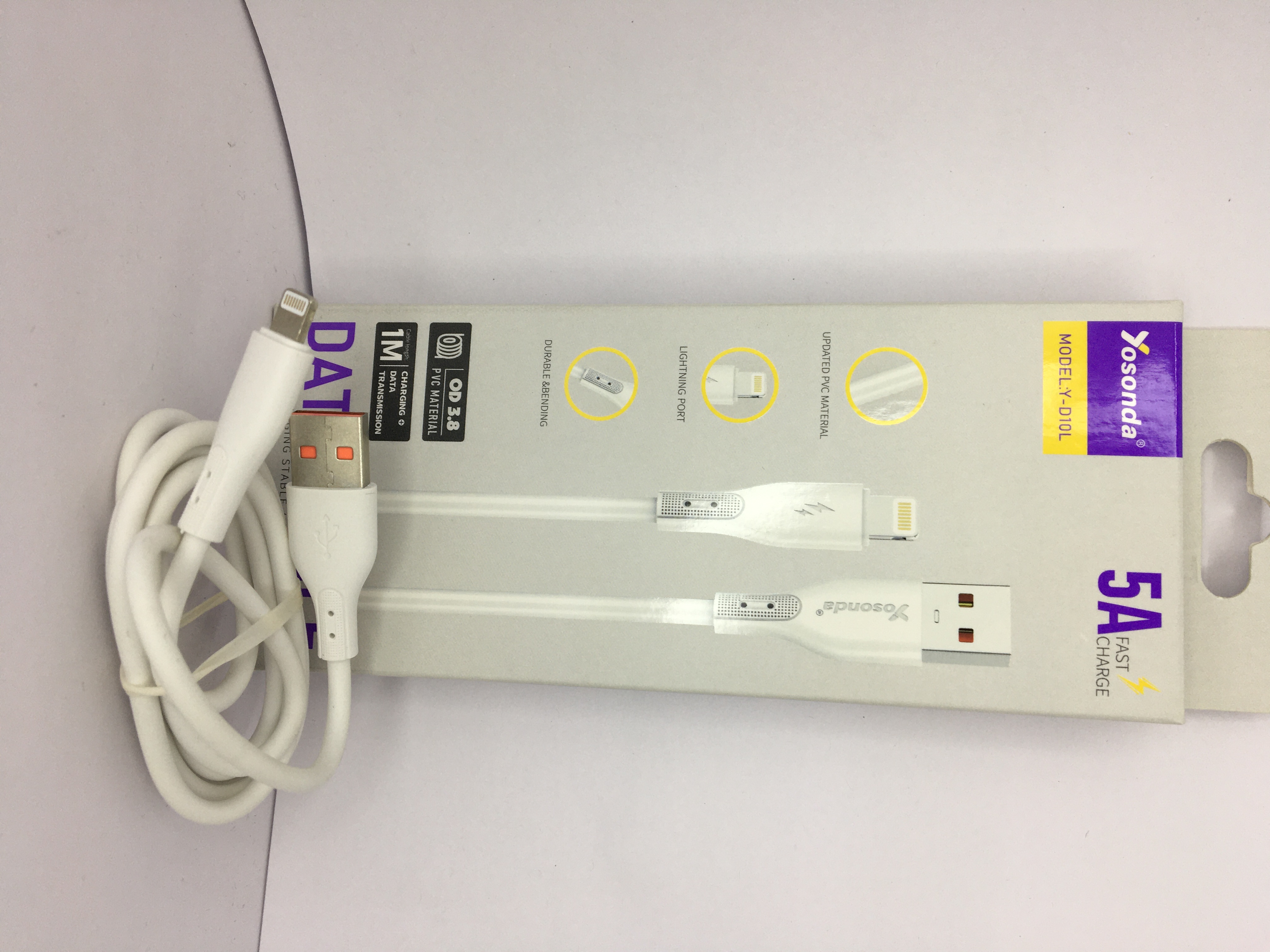 کابل شارژ yosonda مدل D10L