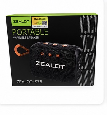 اسپیکر ZEALOT مدل S75