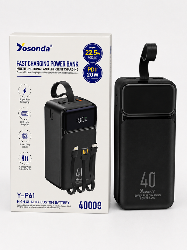 پاوربانک 40000 YOSANDA Y-P61