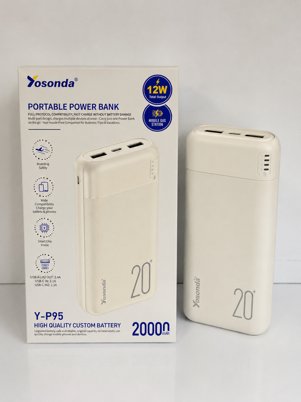 پاوربانک 20000 YOSANDA Y-P95